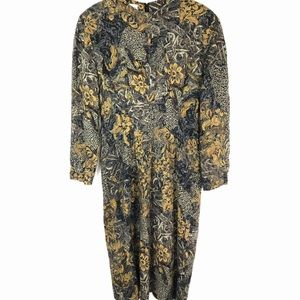 Vintage Neiman Marcus Dress 6 Floral